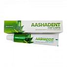 Зубная паста "Aasha herbals" Aashadent лавр и мята 100г №1 
