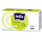 Тампоны "Bella" супер без аппликатора N16 
