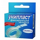 Лейкопластырь "Унипласт" на нетканой сетчатой основе (фиксирующий) 1.25см*500см рулон/короб карт N1x1 Верофарм/Воронеж РОС 