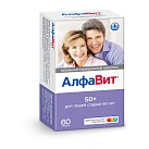 Алфавит 50+ витаминно-минеральный комплекс тб бл пач карт N15x4 Внешторг Фарма РОС 
