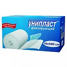 Лейкопластырь "Унипласт" на нетканой основе (фиксирующий) 10см*500см рулон/короб карт N1x1 Верофарм/Воронеж РОС 