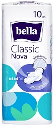 Прокладки гигиенические "Bella nova classic dry" №10*1 