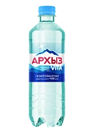 Вода минеральная "Вита Архыз" газированная 0.5л бут п/этил N1x1 Архыз Оригинал РОС 