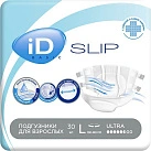 Подгузники iD для взрослых Slip Basic L N30 