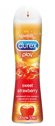 Гель-смазка DUREX play sweet strawberry 50мл №1 
