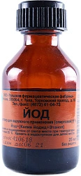 Йода спиртовой р-р 5% 25мл N1 