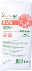Вата нестерильная зиг-заг 250г в ассортименте N1 