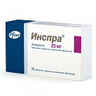Инспра тб п/о 25мг №10*3 