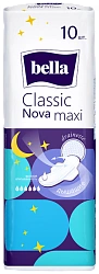 Прокладки гигиенические "Bella nova classic maxi №10х1 