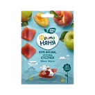 ФрутоНяня "Фруктовые кусочки" яблоко-персик 53г №1 