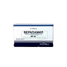 Верапамил тб 40мг N30 
