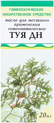 Туя-ДН масло гомеопат 20 мл N1 