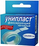 Лейкопластырь фиксирующий "Унипласт" на нетканой основе 1,25х500см N1 