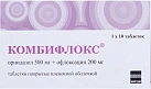 Комбифлокс тб п/плен об 500мг+200мг бл пач карт N10x1 Микро Лабс ИНД 