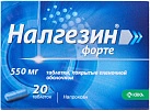 Налгезин форте тб п/плен об 550мг бл пач карт N10x2 Крка д.д. СЛО 