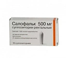 Салофальк супп рект 500мг бл пач карт N5x2 Фальк/Вифор Г/ШЦ 