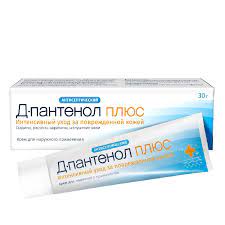  Д-пантенол Плюс крем д/наружного применения антисептический 30г N1 