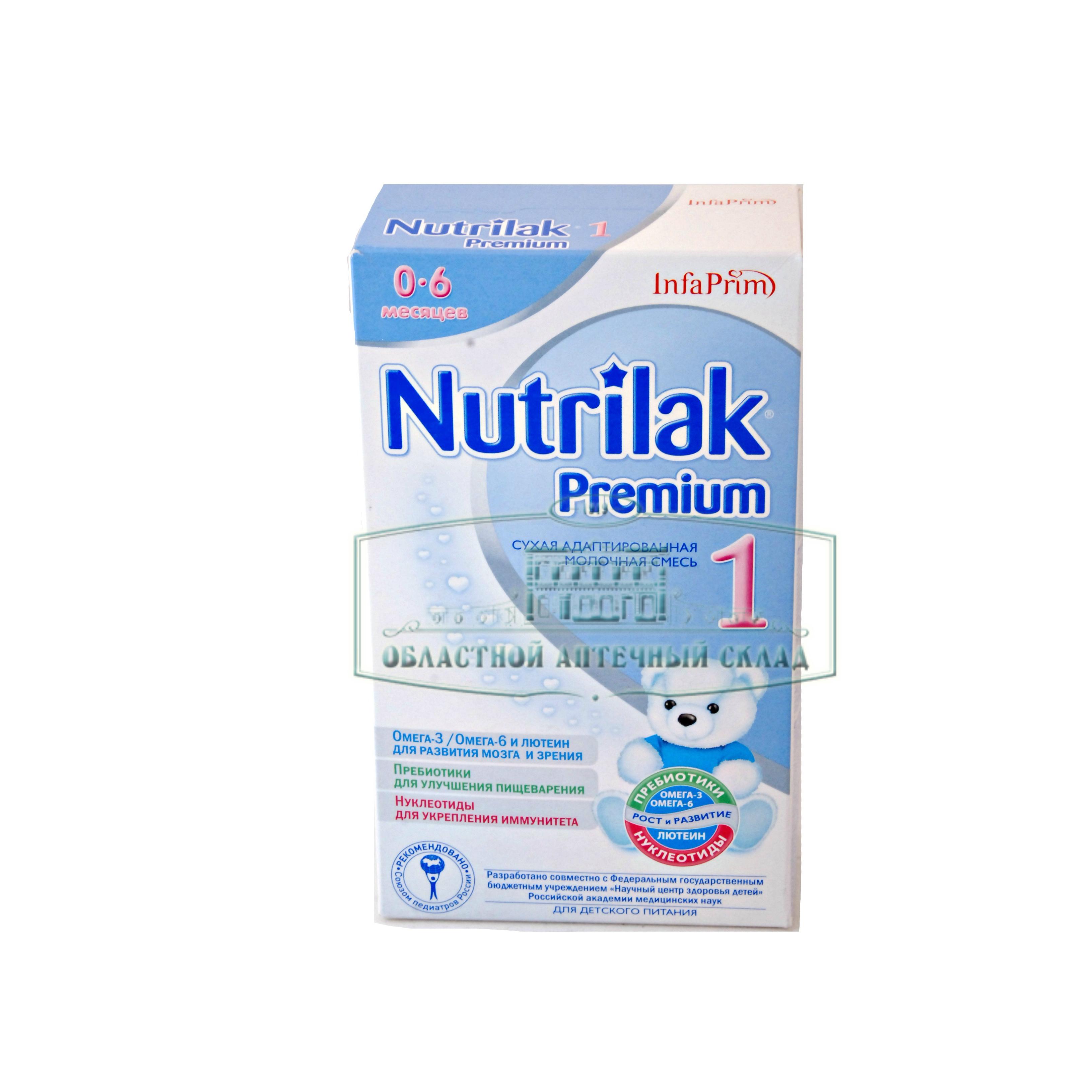 Nutrilak Premium 1 смесь 0-6 мес 350г