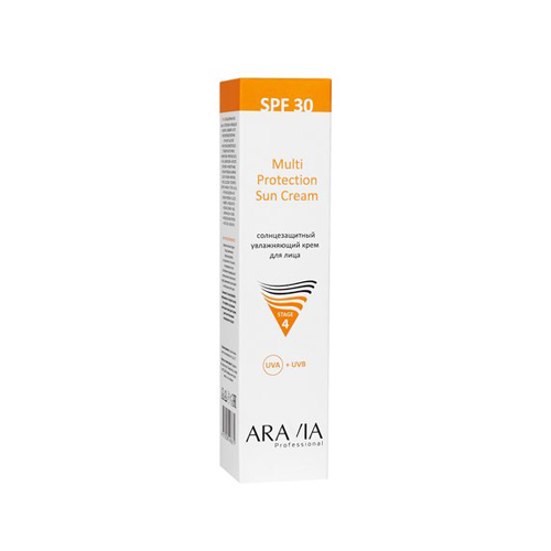 Солнцезащитный крем для лица Aravia Professional