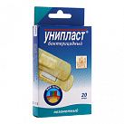 Лейкопластырь бактерицидный "Унипласт+бакт" Незаметный  ("RGB factor") 1,9*7,2см набор N20 