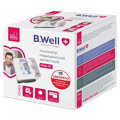  Прибор для измерения артериального давления и частоты пульса MED-57 автоматический на запястье N1 