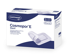  Повязка "Cosmopor E Steril" стер самоклеющ послеоперац сорбционная 10см*8см N25 