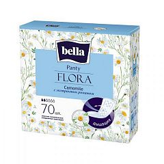  Прокладки ежедневные "Bella Panty Flora Camomile" (с экстрактом ромашки) N70 