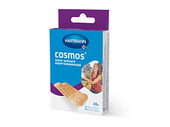  Пластырь "Cosmos Water-resistant" водоотталкивающий пластинки (2 размера) N20 
