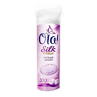 Ватные диски "Ola!" Silk Sense эффект прошитого края №100 