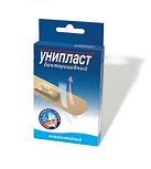 Лейкопластырь бактерицидный "Унипласт+бакт"  Влагостойкий ("Verotex") 1,9*7,2см набор N20 
