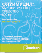 Флуимуцил тб шип 600мг N20 