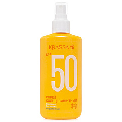  Спрей солнцезащитный "Krassa" SPF-50 с маслом кокоса 150мл N1 