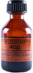  Йода спиртовой раствор 5% 25мл N1 