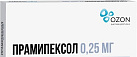 Прамипексол тб 0,25мг №30 