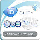 Подгузники iD для взрослых Slip Basic L N30 