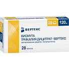 Висмута трикалия дицитрат тб 120мг №28 