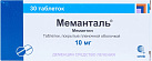 Меманталь тб 10мг №30 