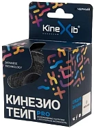 Бинт "Кинезио-тейп" Kinexib pro адгезивный восстанавливающий 5м*5см арт.черный N1 