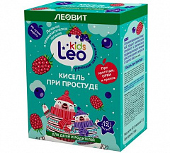  Кисель "Леовит" Leo kids для детей при простуде 12г N5 