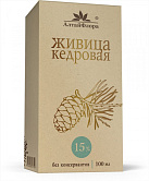 Живица кедровая 15% "Алтайфлора" с прополисом 100мл №1 