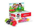 Доппельгерц Kinder Кальций+D3 для детей с 3 лет тб жев со вкусом чернопл рябины и малины (БАД) №60 