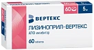 Лизиноприл тб 5мг N60 
