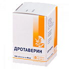 Дротаверина гидрохлорид тб 40мг N100 