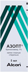 Азопт сусп гл 1% 5мл N1 