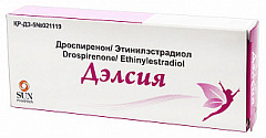 Делсия тб 3мг+0,03мг N63