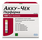 Тест-полоски Акку-чек Перформа №100 