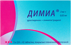  Димиа тб 3мг+0,02мг N84 