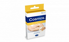  Пластырь "Cosmos Textil elastic" эластичный цвета кожи 6см*10см N5 