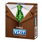 Презерватив "Vizit" Ribbed с кольцевыми рифлениями N3 