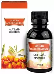  Масло облепиховое "Алтай" Премиум (БАД) 100мл N1 